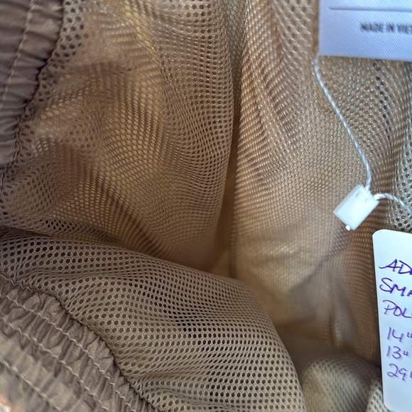 NWT Adidas City Escape Cargo Pants Joggers Elastic Small Gold - Picture 9 of 11